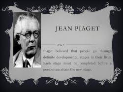 Jean Piaget