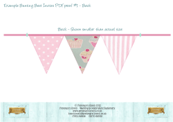 Example Bunting Best Invites PDF proof #1 - Back Back