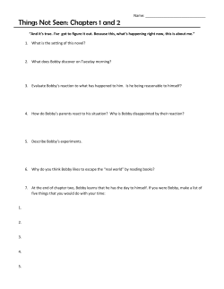 Things Not Seen Assessment