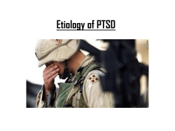 Etiology of PTSD