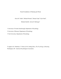 Every action that we take is grounded in an elaborate web of beliefs