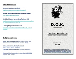 DOK - Instructional Resources Home
