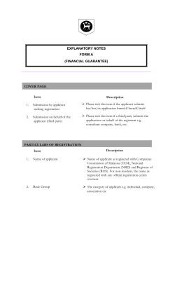Form User Guide - Bank Negara Malaysia