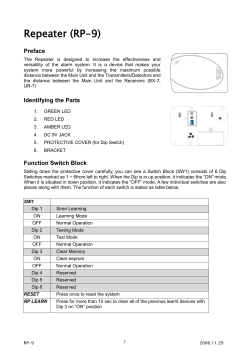 Signal Repeater RP-AX - Edgarsson Security Designs