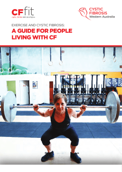 a guide for people living with cf