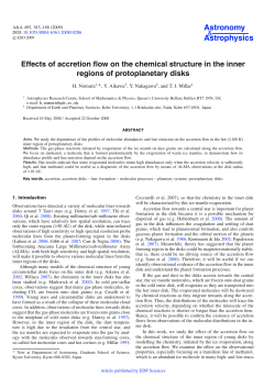 Effects of accretion flow on the chemical structure in the inner