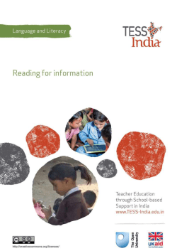 Activity 5: Getting your students to distinguish the - TESS