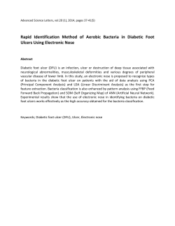 Rapid Identification Method of Aerobic Bacteria in Diabetic Foot