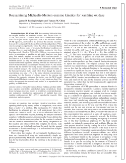 Reexamining Michaelis-Menten enzyme kinetics for xanthine oxidase