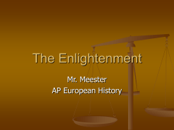 The Enlightenment