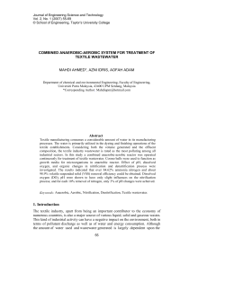 1. Introduction - Journal of Engineering Science and Technology