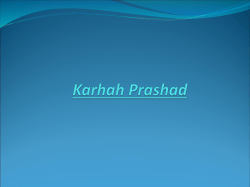 Karhah Prashad