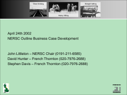 NERSC Business Plan