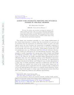 Almost sure invariance principle for dynamical systems by