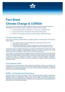 Fact Sheet Climate Change