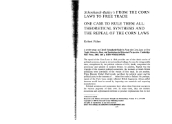 laws to free trade one case to rule them all: theoretical synthesis and