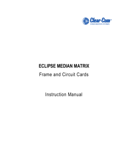 Eclipse Frame and Cards.book - Clear-Com