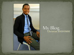 My brief story - Leadership Victoria