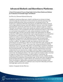 Feedstock Crops and Biomass Supply