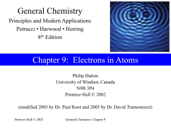 Chapter 1: Matter and Measurement