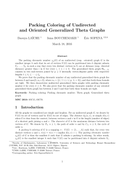 Packing Coloring of Undirected and Oriented Generalized