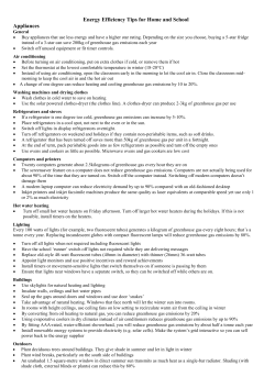 Energy Efficiency Tips