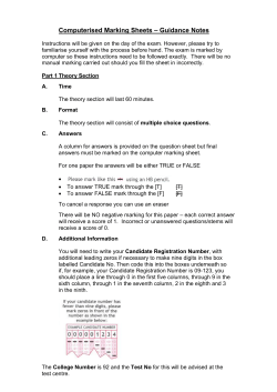 a guide to computer marking.