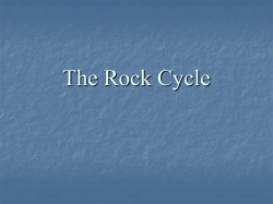 The Rock Cycle