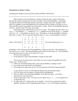 58 Markov Chains