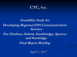 CRECC Final Report Briefing / Microsoft