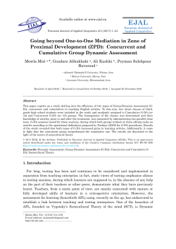 Going beyond One-to-One Mediation in Zone of Proximal