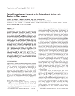 Optical Properties and Nondestructive