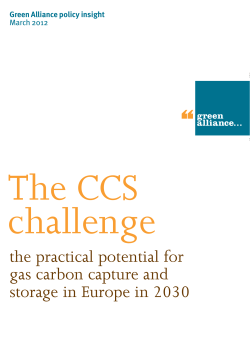 the practical potential for gas carbon capture and