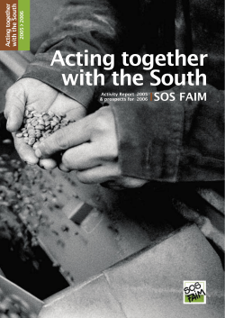 Acting together with the South