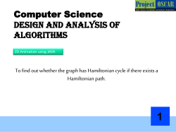 Hamiltonian path