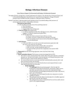 Biology-Infectious-Diseases-Notes