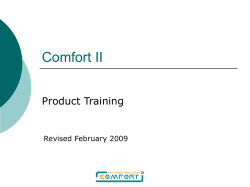 Comfort II Training V2