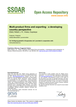 Heterogeneous Multi-Product Firms and Trade: An