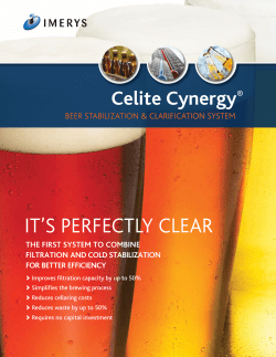 Celite Cynergy - Imerys Filtration Minerals