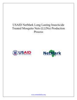 USAID NetMark Long Lasting Insecticide Treated Mosquito Nets