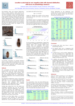 Location-scale tests for non-negative data with skewed distribution