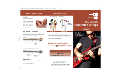 Counterfeit Strings
