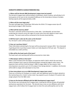 Hornets D-League Team FAQs
