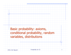 Basic probability
