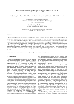 Radiation shielding of high