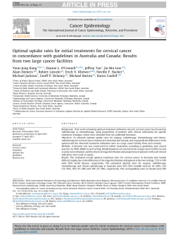 Optimal uptake rates for initial treatments for