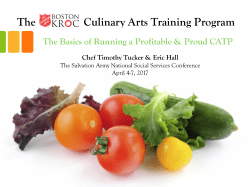 Culinary Arts Program