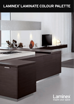 laminex&reg; laminate colour palette