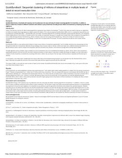 QuickBundlesX: Sequential clustering of millions of