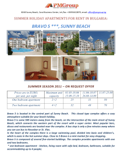 8240 Sunny Beach, Coral Business Center, tel./fax: +35955422879